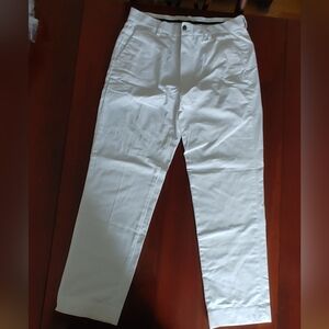 Brooks Brothers 33"x30" Men's White Pants taper (368)